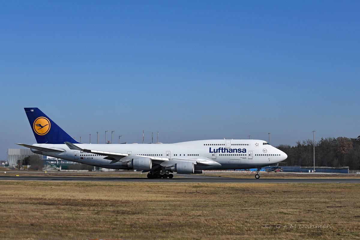 Boeing 747-400 Lufthansa Wolfsburg