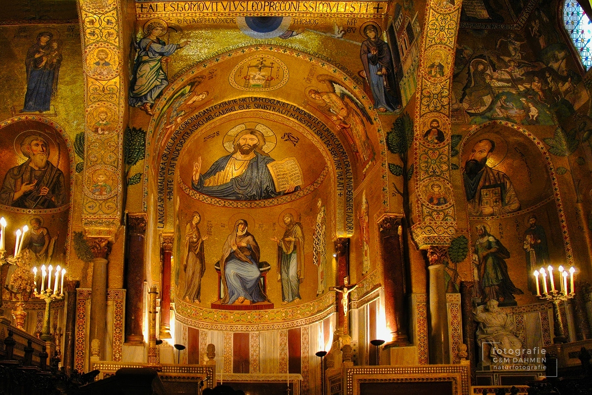 Cappella Palatina in Palermo, Sizilien - Italien