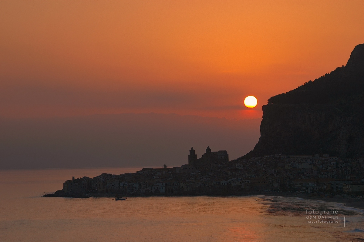 Cefalù in Sizilien, Italien