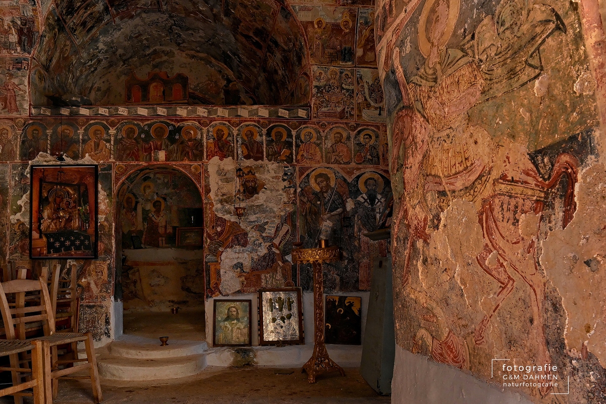 Kloster Sotiras, bei Kotronas, Griechenland